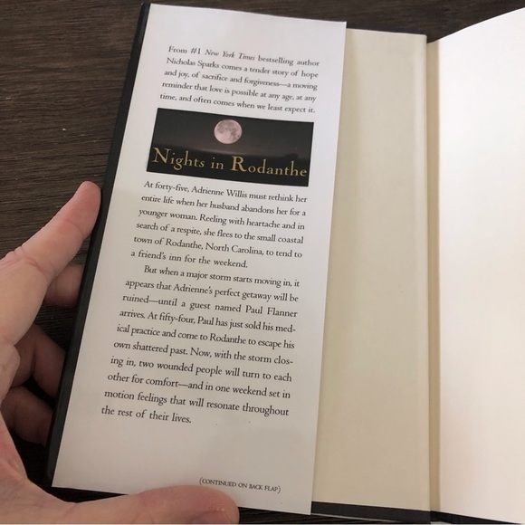 Nights in Rodanthe by: Nicholas Sparks paperback book - Picture 2 of 6